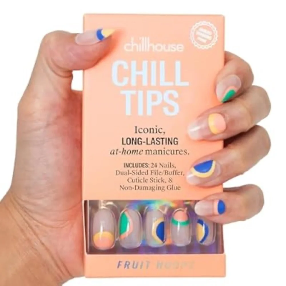 Chillhouse Chill Tips Fruit Hoops Signatures Press-On Nails